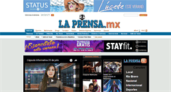 Desktop Screenshot of laprensa.mx