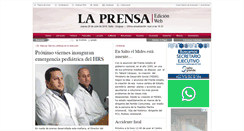 Desktop Screenshot of laprensa.com.uy